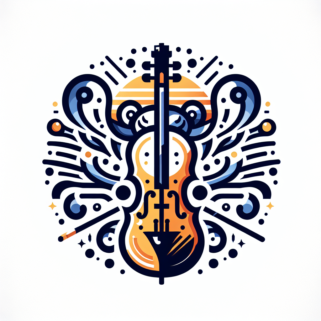 Create a logo for a classical music festival in the Fouesnant region, capturing the elegance and sophistication of classical music in a design that is timeless and captivating. Reflect the beauty and grandeur of the event through a logo that is both elegant and enchanting.